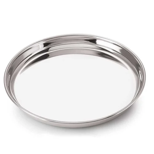 DOLLY 22G Steel Thali Np Bidding KHUMCHA